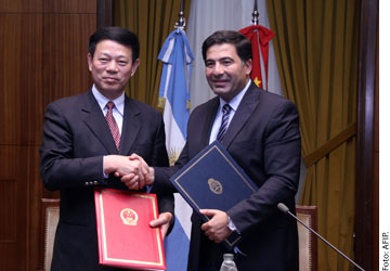 La Argentina y China intercambiarán información